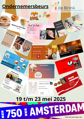 Ondernemersbeurs 19 tm 23 mei 2025